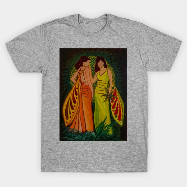 Gemini Fairies of the Zodiac T-Shirt by yousufi